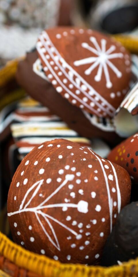 Traditional Aboriginal gifts - credit to tourism australia